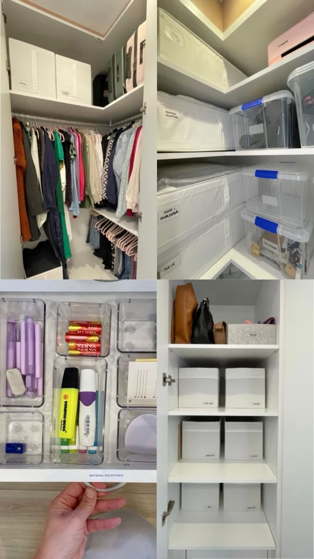 VESTIDOR & OFICINA 🐈‍⬛ Uma habitación multifuncional y ahora devidamente organizada para su propósito:

Ropa, edredones, maletas, mochilas, cascos, eletrônicos, material de oficina organizados en un mismo ambiente y en completa harmonia ✨

☑️ Difíciles esquinas bien aprovechadas
☑️ Cada cosa tiene su lugar
☑️ Las cajas ya existentes ahora organizadas de forma lógica

⏱️ Estimado de 10hr de trabajo
🤝 Participación y entrenamiento de empleada

El resultado: un espacio funcional, práctico y fácil de mantener en el día a día 🙌✨

Porque la organización no se trata solo de ordenar cosas, sino de transformar ambientes para que realmente acompañen la vida de quienes los disfrutan.

📸 @mauchaorganizer
#OrganizaciónDelHogar #VestidorOrganizado #OficinaEnCasa #PersonalOrganizer #MauchaOrganizer
